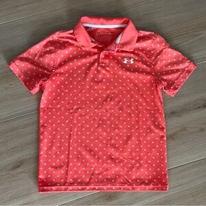 Under Armour Kids' Bright Coral Polo
